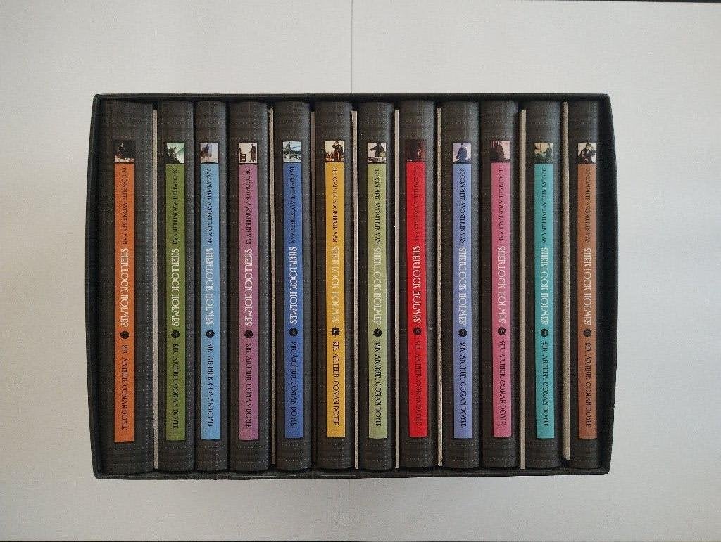 De complete avonturen van Sherlock Holmes 12 boeken, Boeken, Ophalen of Verzenden, Nieuw
