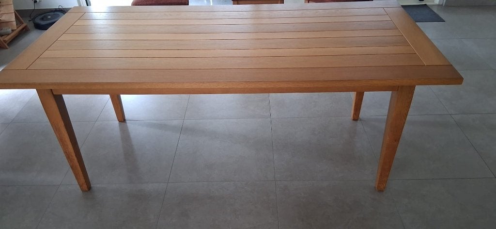 Tafel met 6 stoelen, Enlèvement, Comme neuf