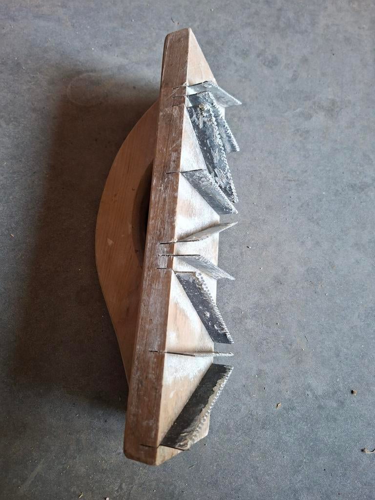 Ytong schaaf, Ophalen