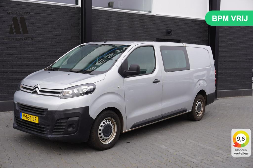 Citroën Jumpy 2.0 BlueHDI 120PK Dubbele Cabine EURO 6 - PDC, Auto's, 139 g/km, Citroën, Bedrijf, Te koop