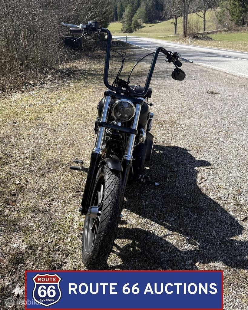 Harley-Davidson Dyna Street Bob FXDBC | 2016 | Route 66 Auct, Motoren, Motoren | Harley-Davidson, Bedrijf, Overig