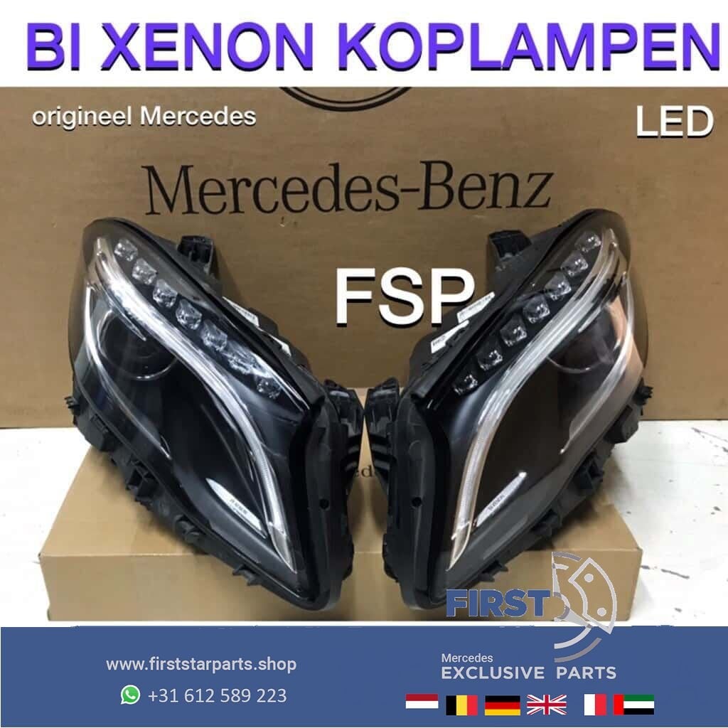 W156 X156 GLA LED BI XENON KOPLAMPEN SET ORIGINEEL Mercedes, Utilisé, -, -, Enlèvement ou Envoi