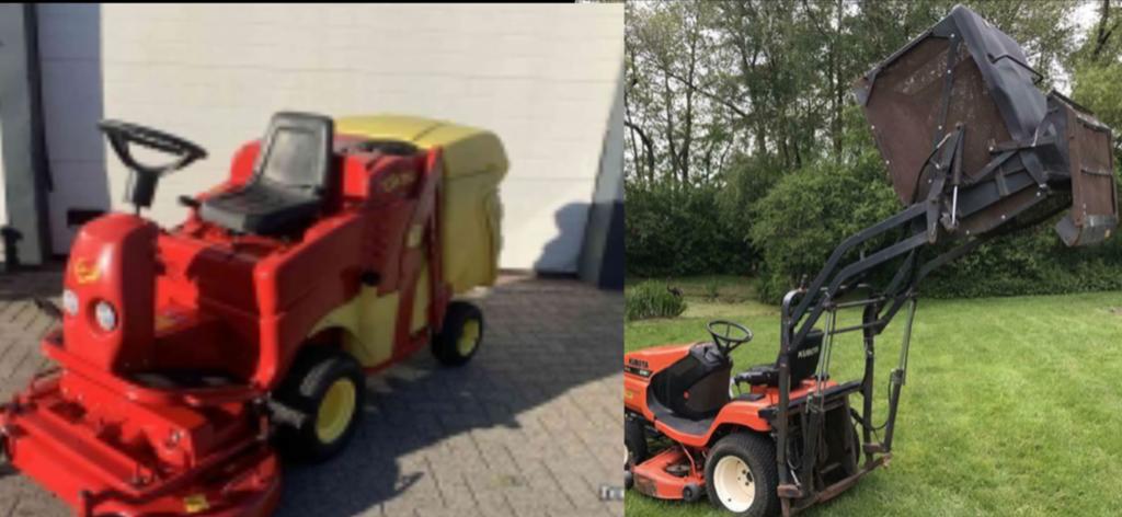 Gezocht zitmaaierers met defect, Enlèvement