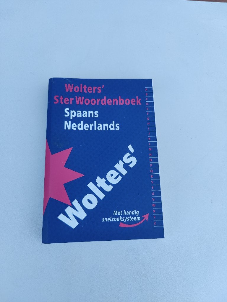 woordenboek Spaans-Nederlands, Livres, Dictionnaires, Enlèvement ou Envoi, Comme neuf, Koenen ou Wolters, Néerlandais