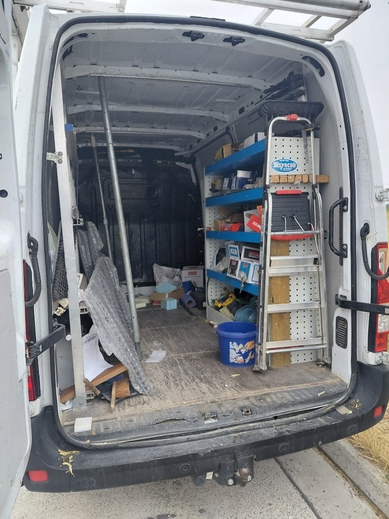 nissan interstar, Auto's, 100 kW, Stof, Bedrijf, Overige carrosserie