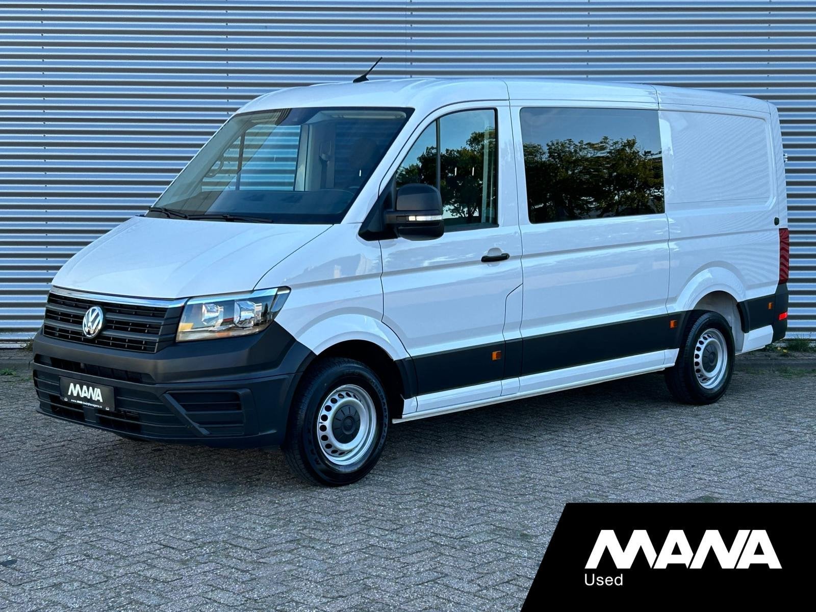 Volkswagen Crafter 35 2.0 TDI L3H2 DC Clima / Cruise control, Auto's, Gebruikt, 4 cilinders, Verwarmde buitenspiegels, Volkswagen