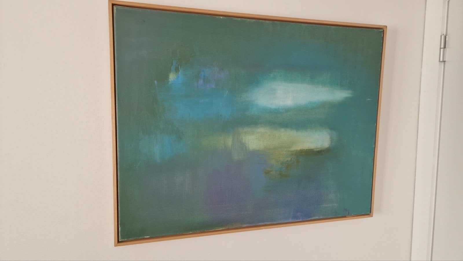 Marie celine bondeu doek 60x80 cm getekend, Antiek en Kunst, Ophalen of Verzenden
