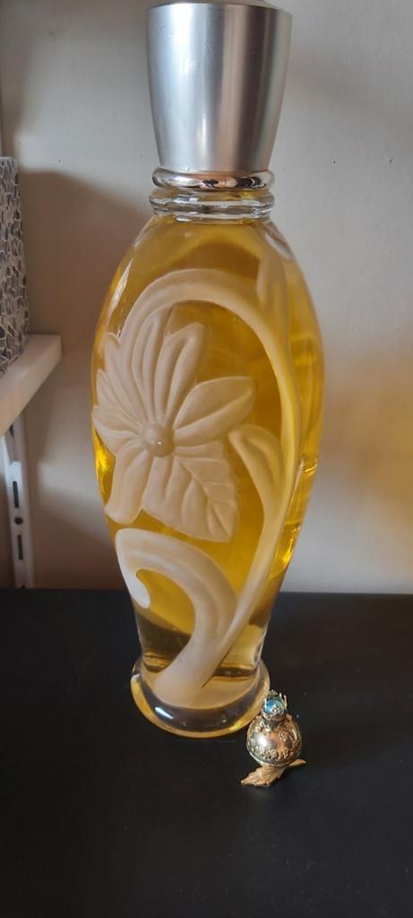 Grote parfumfles Fashion de Leonard 1970, Antiek en Kunst, Antiek | Glaswerk en Kristal, Ophalen