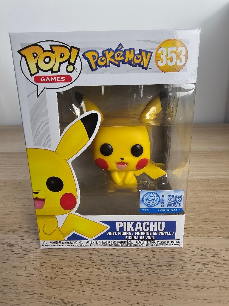 Funko Pop! Games Pokémon 353 Pikachu Neuve, Ophalen of Verzenden