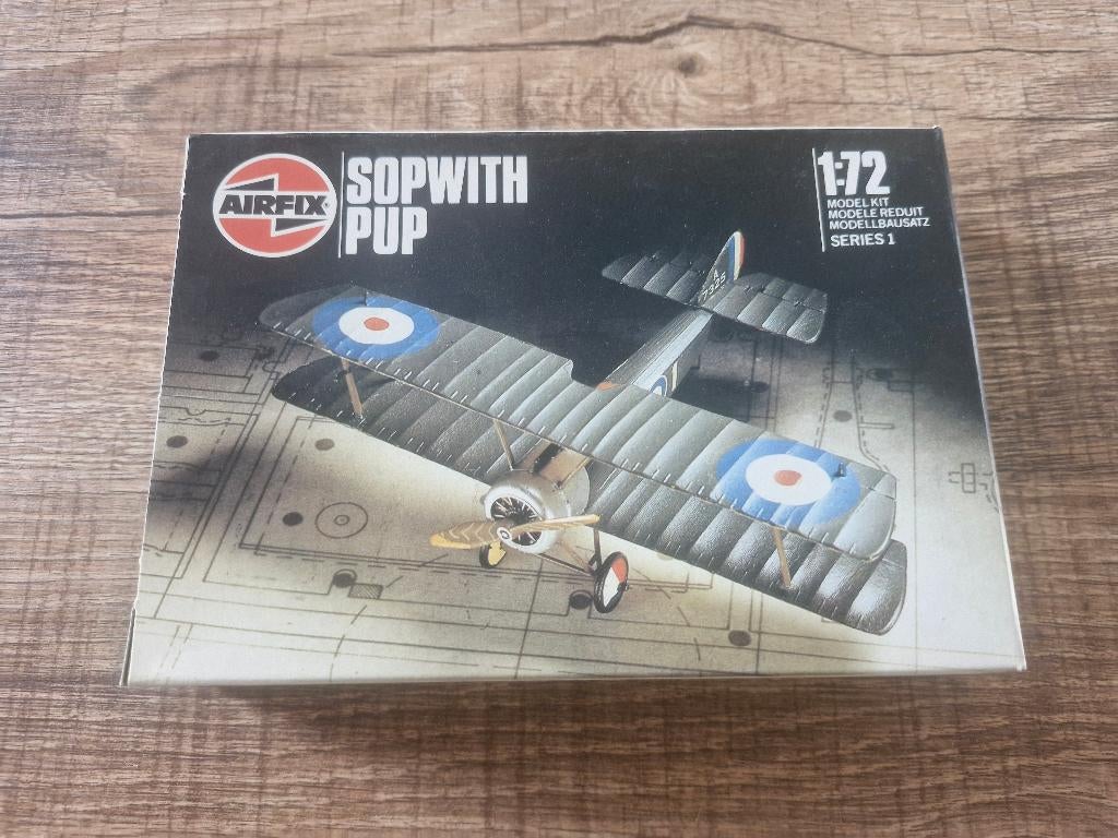 Airfix 1/72 Sopwith Pup, Overige merken, 1:72 tot 1:144, Ophalen of Verzenden, Zo goed als nieuw