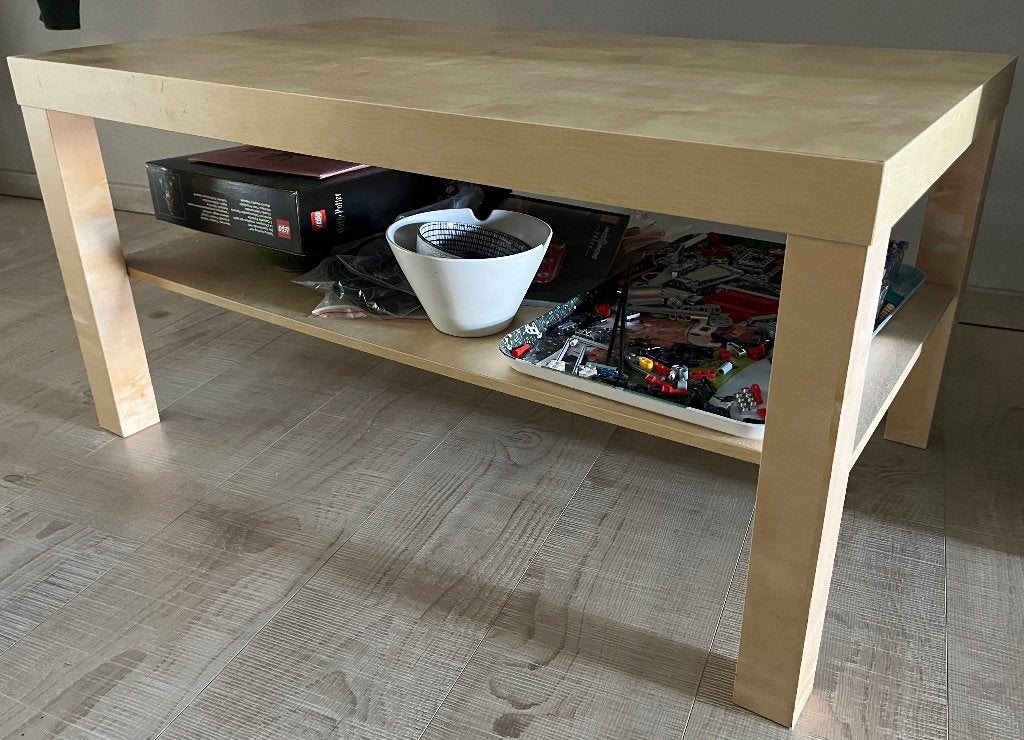 Table basse IKEA, Maison & Meubles, Moins de 50 cm, 50 à 100 cm, Enlèvement, Utilisé