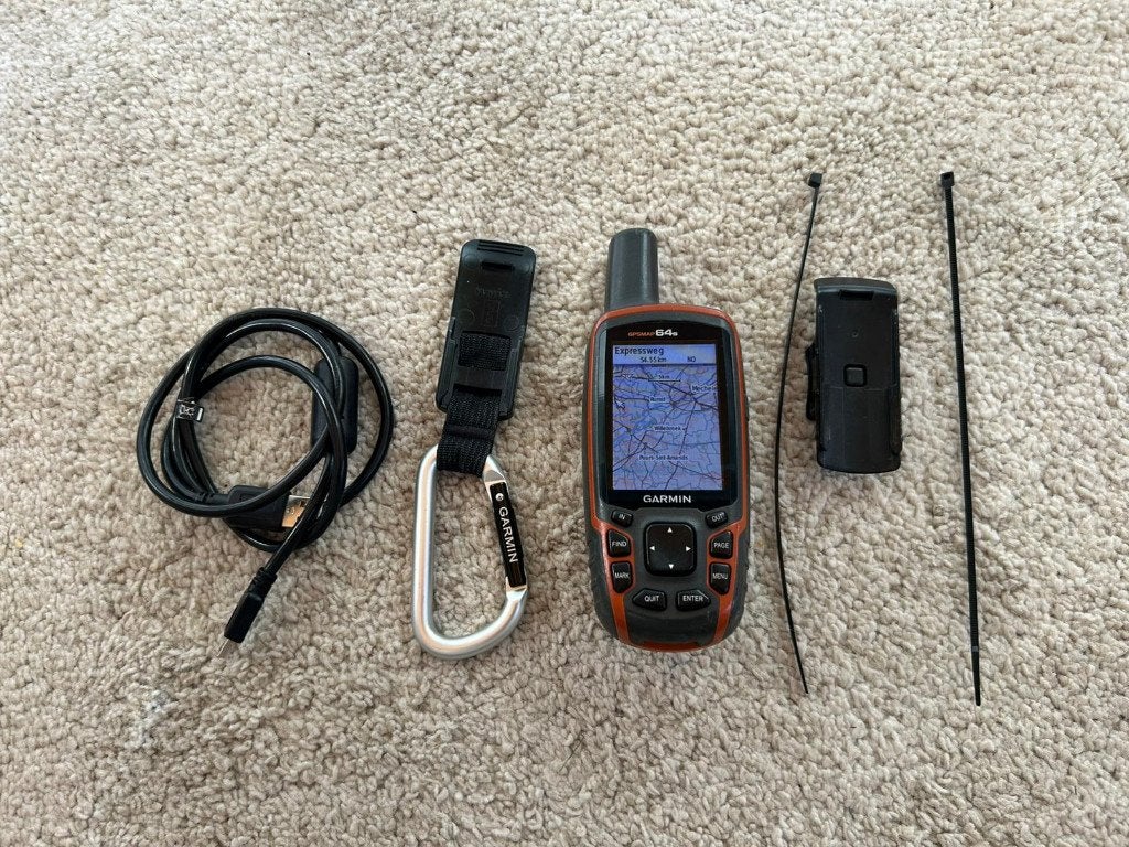 Garmin GPSMAP 64s (Fiets & Wandel GPS), Sport en Fitness, Ophalen, Zo goed als nieuw, Navigatie of Gps