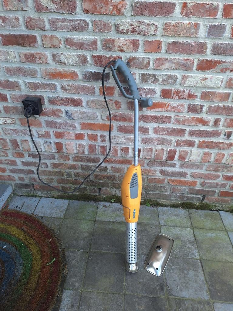 Elektrische onkruidbrander, Enlèvement