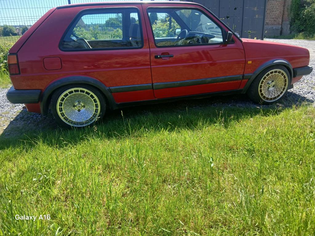 Vw golf mk2 konijneninjectie 1992 187372km 100% Belgisch pap, Particulier, Suzuki, Te koop, Open dak