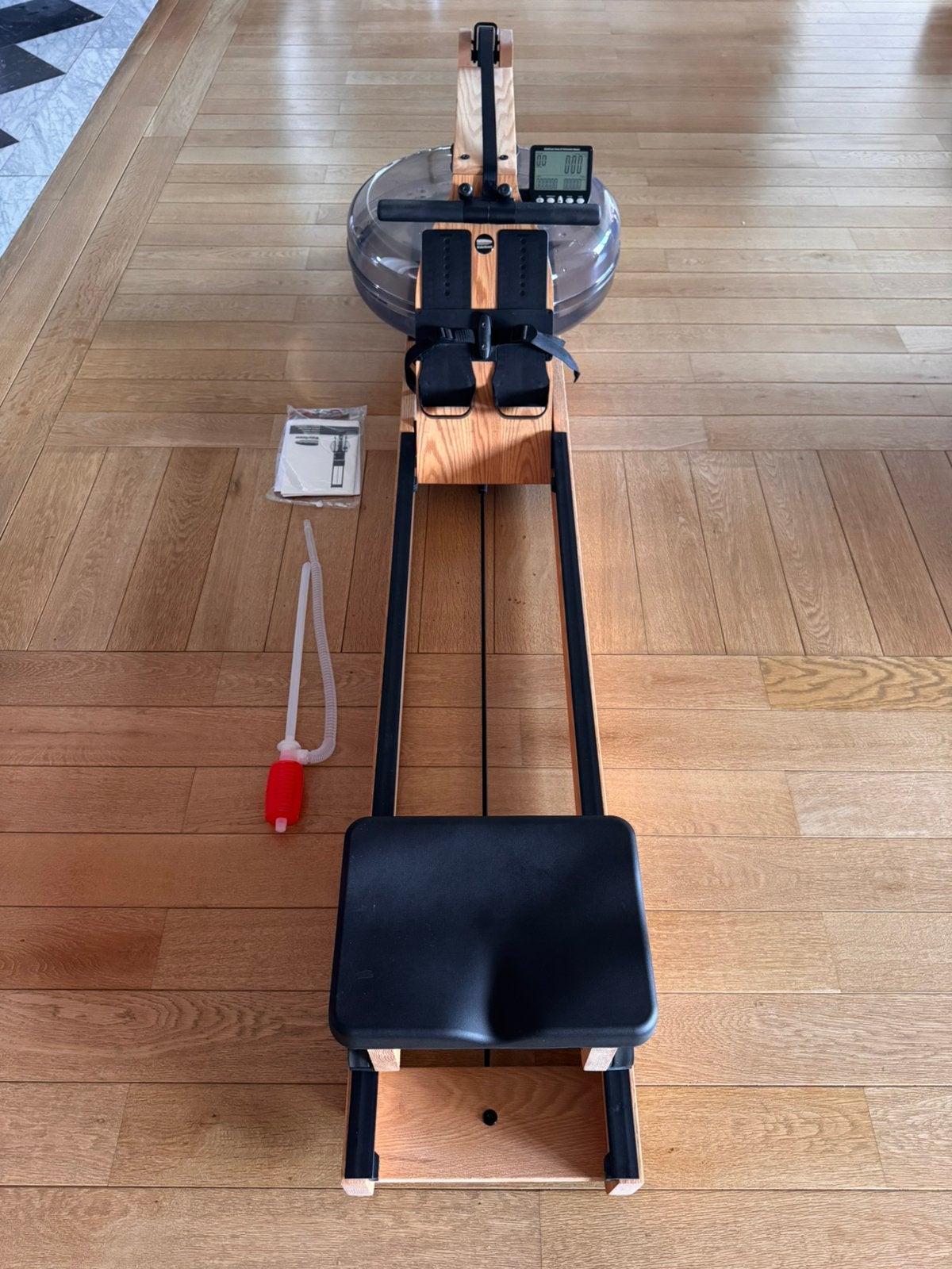 WaterRower roeitrainer eikenhout met S4-monitor, Ophalen, Overige materialen, Benen, Zo goed als nieuw