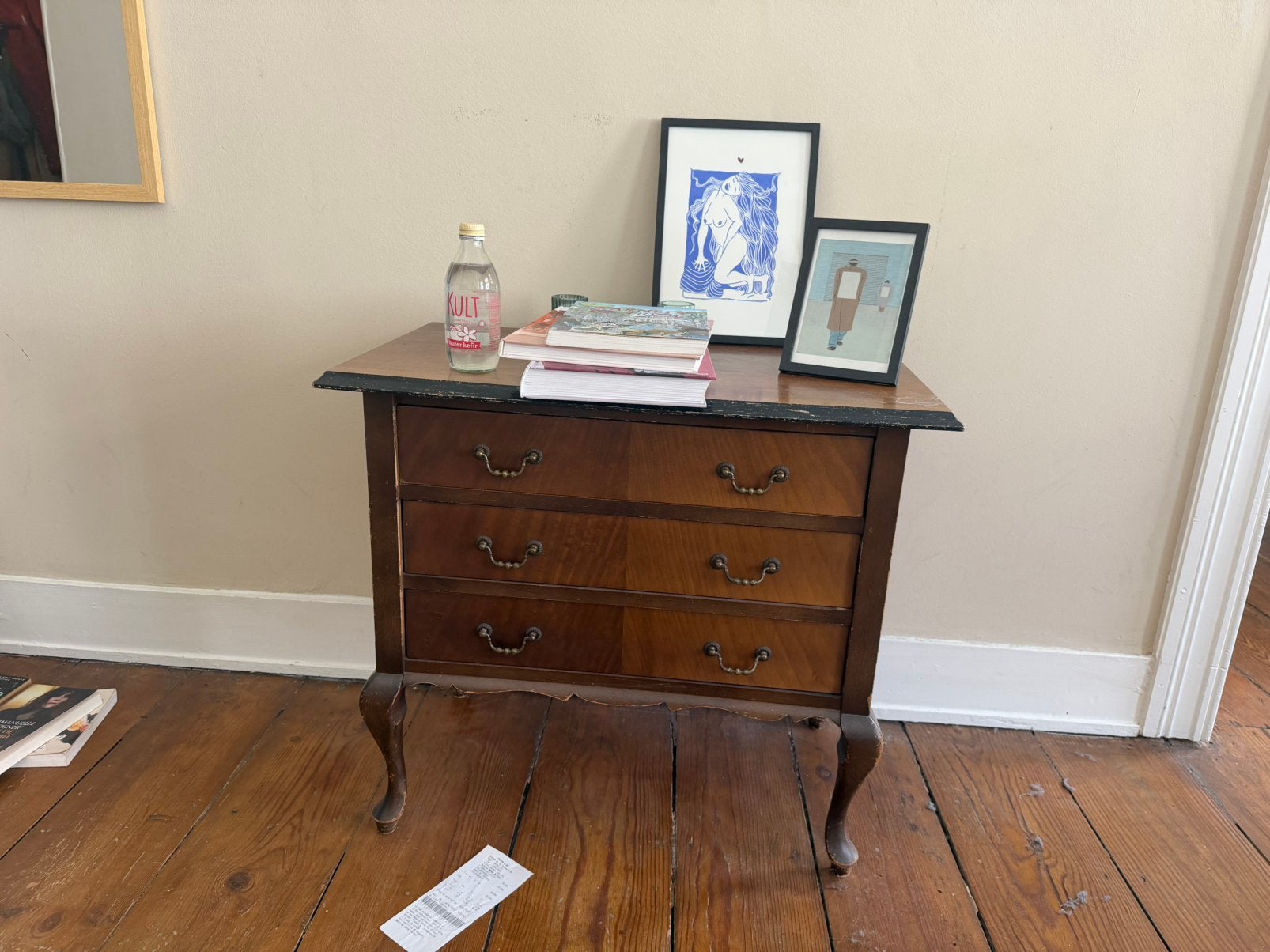 Petite commode en bois, Maison & Meubles, Enlèvement, Comme neuf, Bois