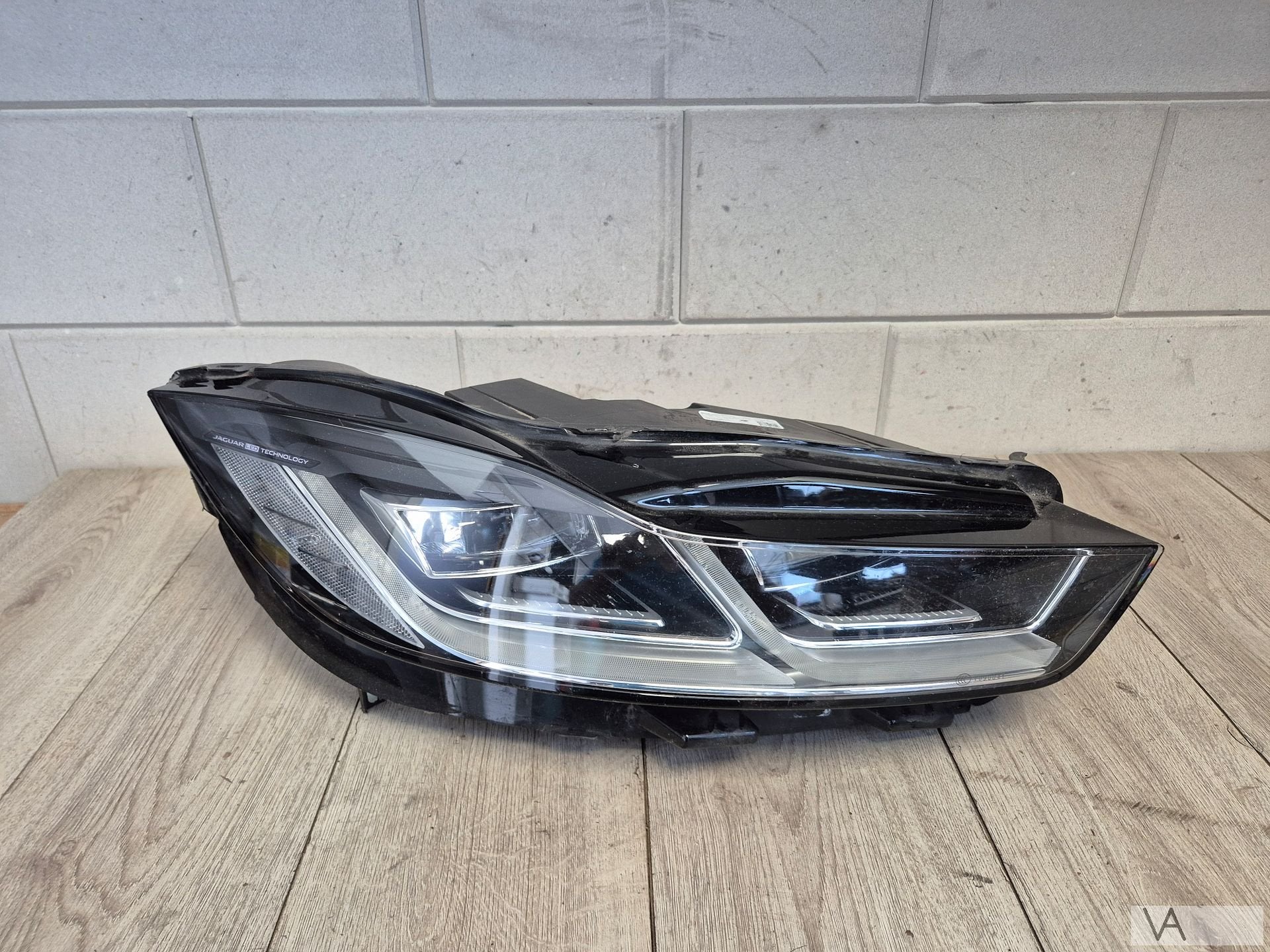 Koplamp rechts van Jaguar I-pace 2018 - 2024 j9d3-13w029-ec, Gebruikt, -, -, Ophalen of Verzenden