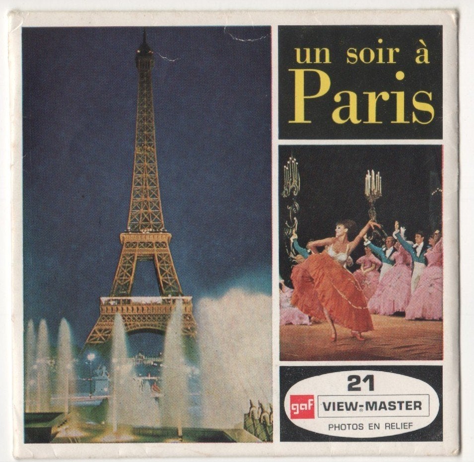 View-master Un soir à Paris C 202, Antiquités & Art, Enlèvement ou Envoi