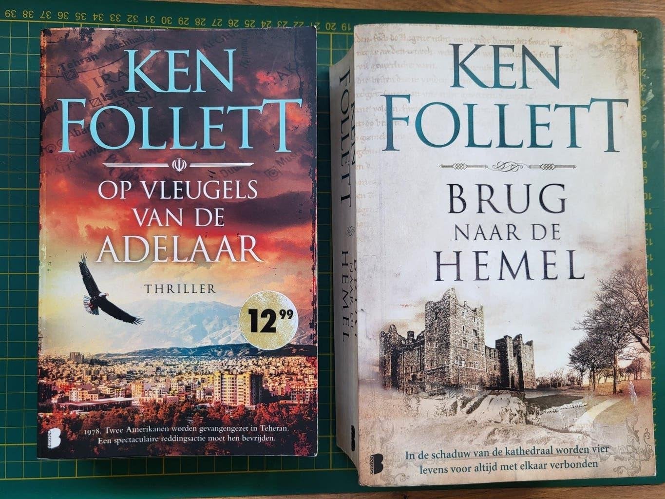 2 spannende boeken van Ken Follet, Ophalen of Verzenden, Gelezen