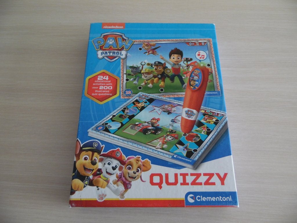 QUIZZY PAT PATROUILLE    CLEMENTONI, Ophalen of Verzenden, Elektronica, Met geluid