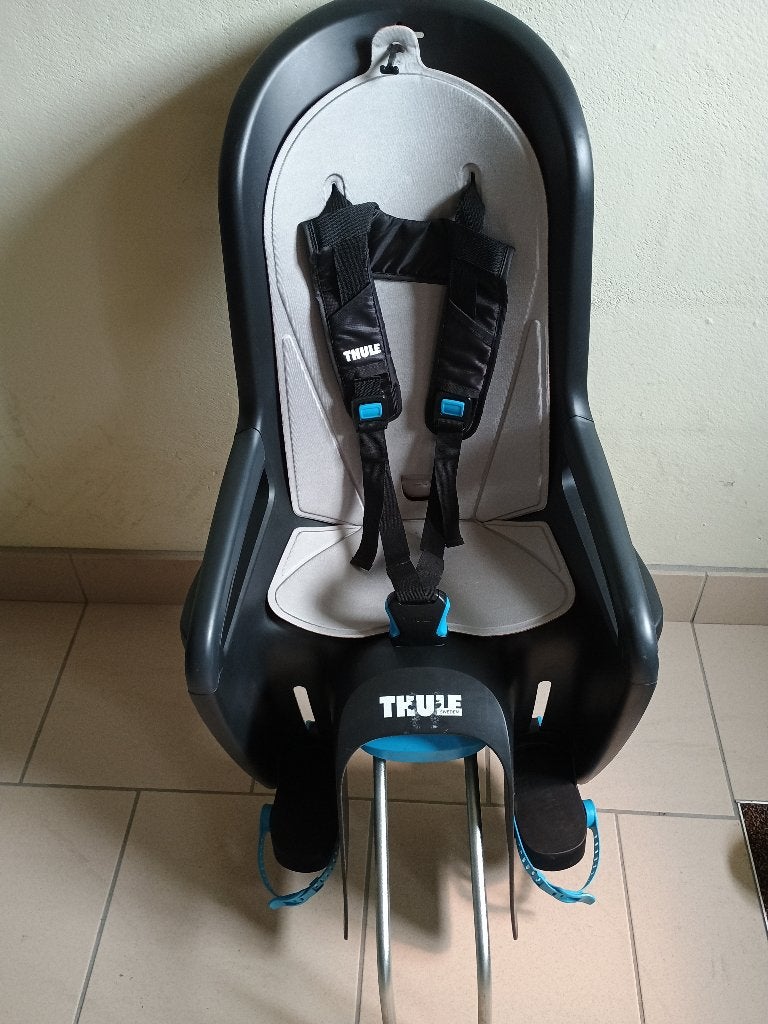Fietsstoeltje, Fietsen en Brommers, Achterzitje, Voetsteuntjes, Thule Ride Along, Zo goed als nieuw