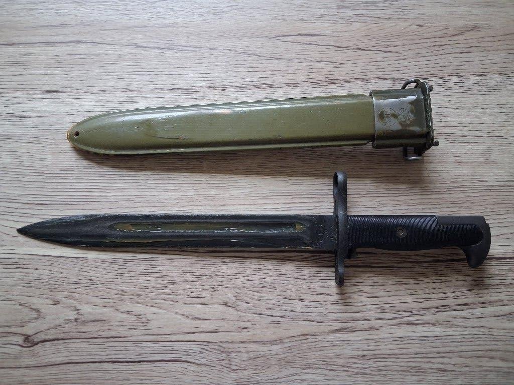 Baïonnette Garand Pal, Collections, Enlèvement, Armée de terre, Couteau ou Poignard