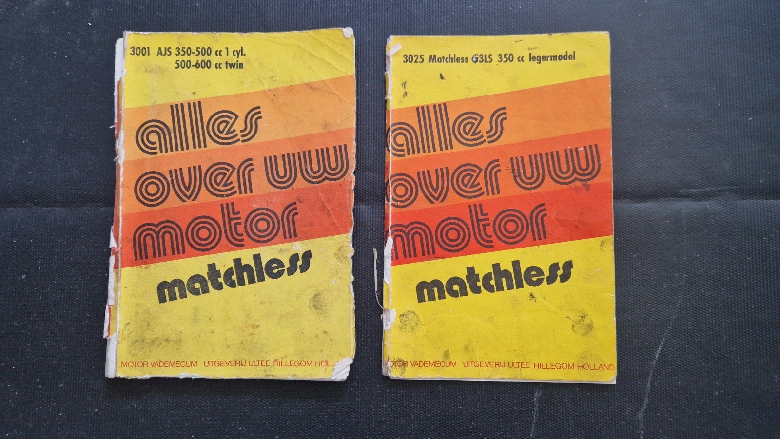 2 Booken (Alles voor u Matchless), Motos, Enlèvement