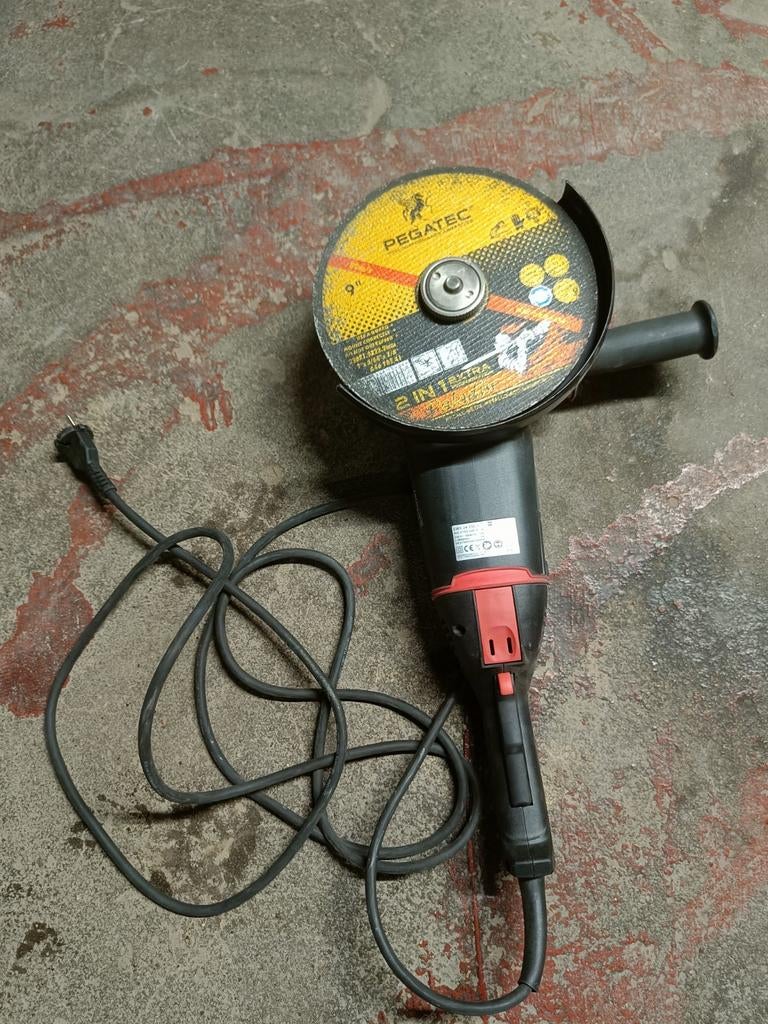Würth haakse slijpmachine 2400w, schijf inbegrepen, Doe-het-zelf en Bouw, Ophalen, Gebruikt, 1000 watt of meer, Haakse handslijpmachine