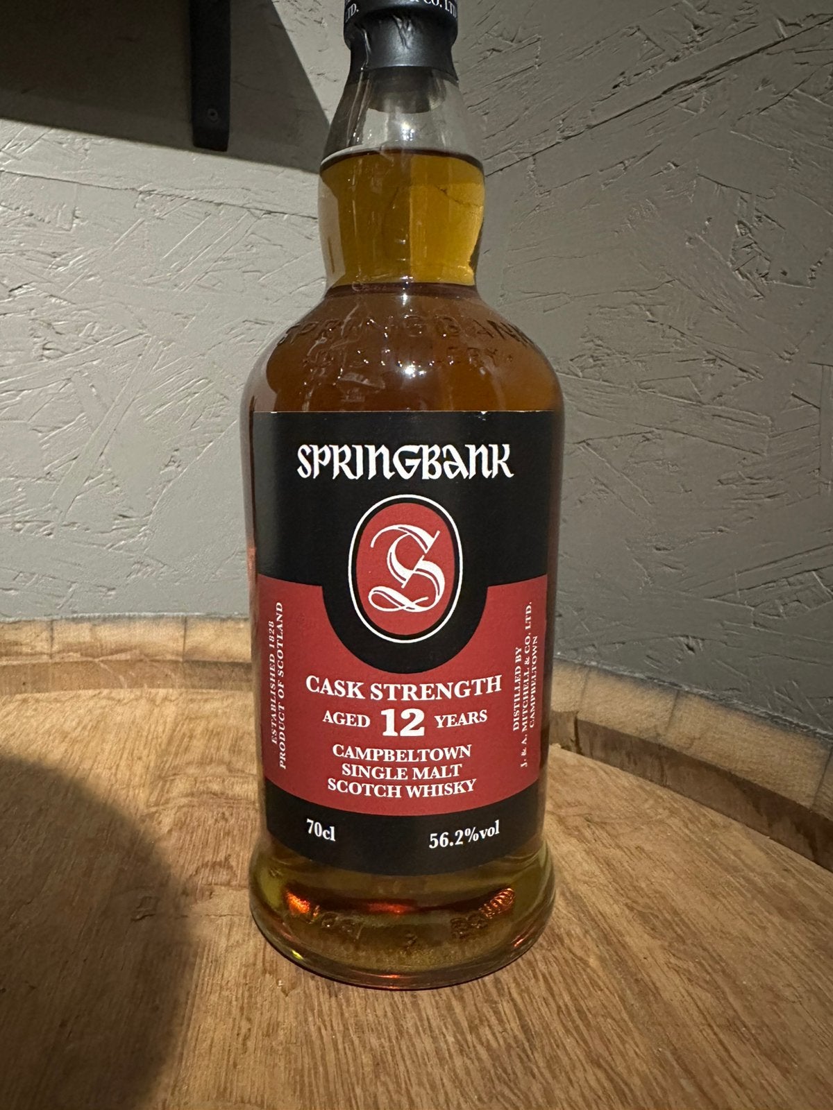 Springbank 12y, Collections, Vins, Enlèvement ou Envoi, Comme neuf