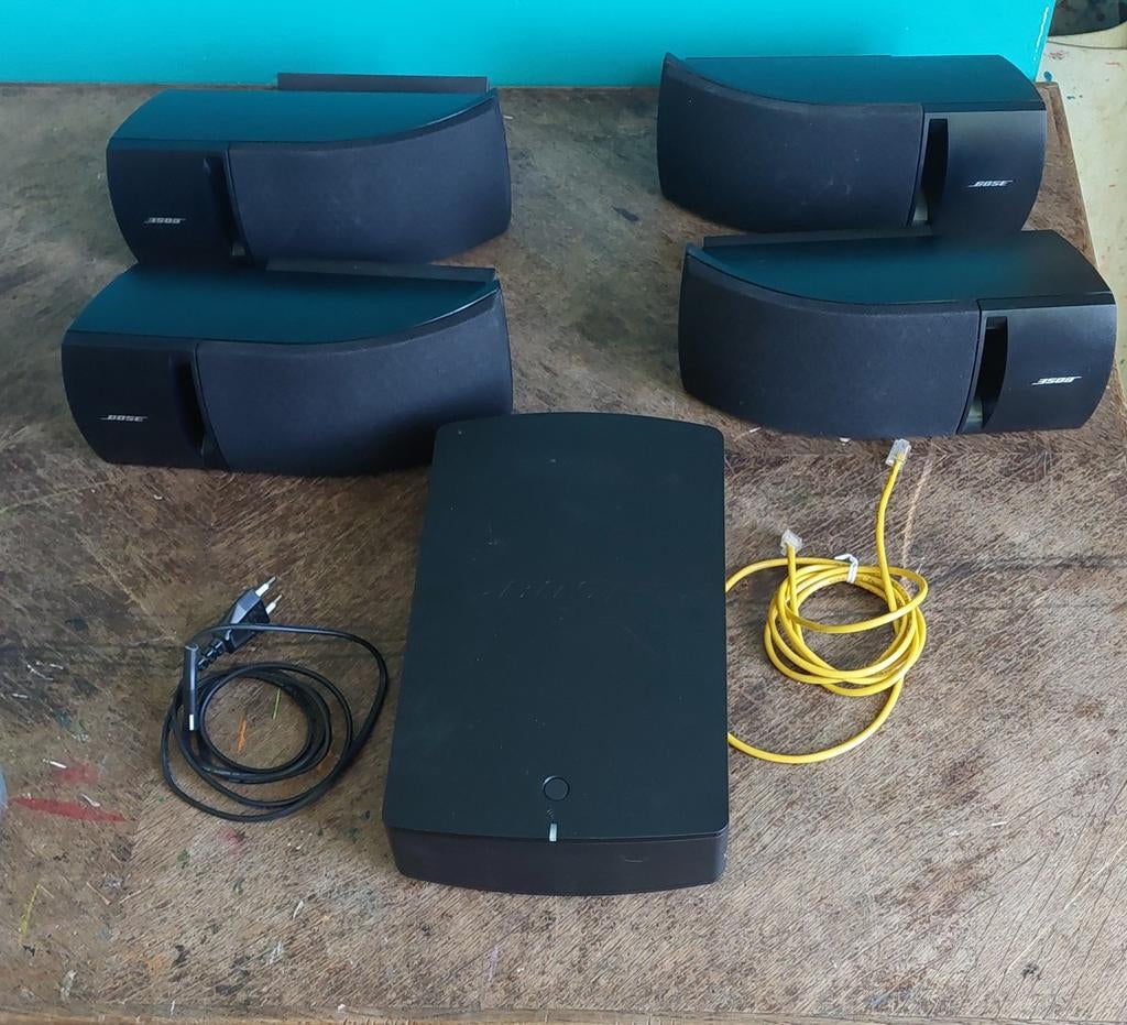 Ensemble Audio Bose Haute Qualité (4 'enceintes 161 + ampli), TV, Hi-fi & Vidéo, Enceintes, Enlèvement, Autres types, Bose