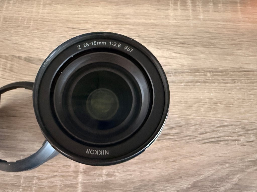 Nikkor Z 28-75mm f2.8, Gebruikt, Nikon Z-mount, Handmatige focus, Nikon
