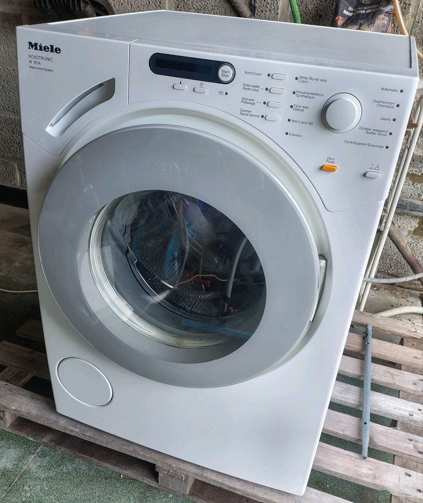 Miele wasmachine, Ophalen, Gebruikt, Bovenlader, 1200 tot 1600 toeren
