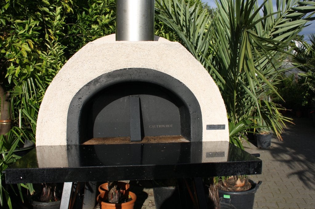 TE KOOP Nieuwe Pizza-oven AMALFI 70 BLACK PLAIN, Tuin en Terras, Pizzaovens, Nieuw, Ophalen