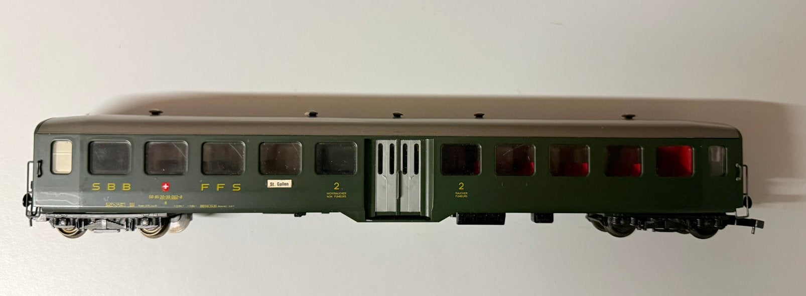 Liliput treinwagon SBB Leichtstahlwagen HO, Ophalen of Verzenden, Gebruikt, Wagon, Liliput