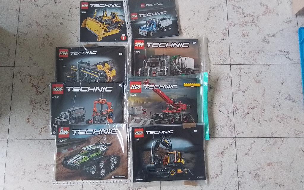 lego technic instructies, Lego, Accessoire, Ophalen of Verzenden, Zo goed als nieuw