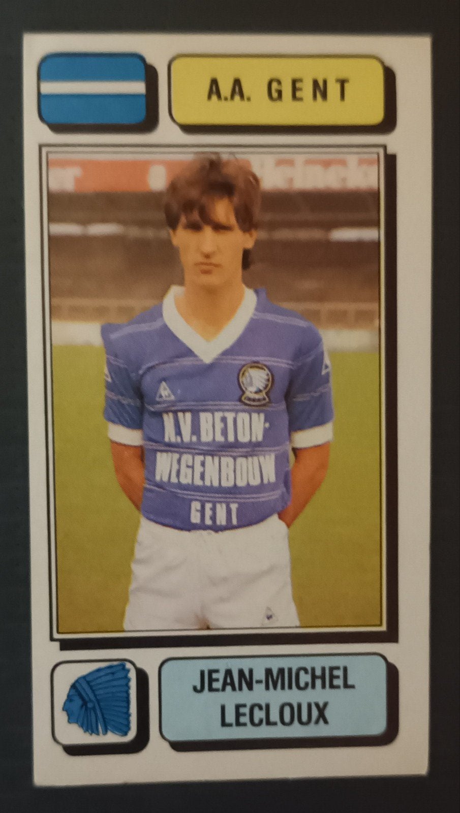 PANINI FOOT 83 # 128 JEAN-MICHEL LECLOUX, Enlèvement ou Envoi
