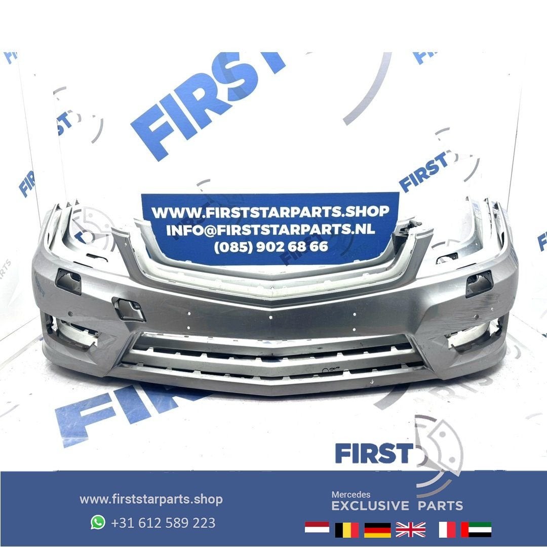 W204 BUMPER Facelift AMG voorbumper A2048807847 PDC zwart wi, Auto-onderdelen, Gebruikt, -, Voor, Ophalen of Verzenden