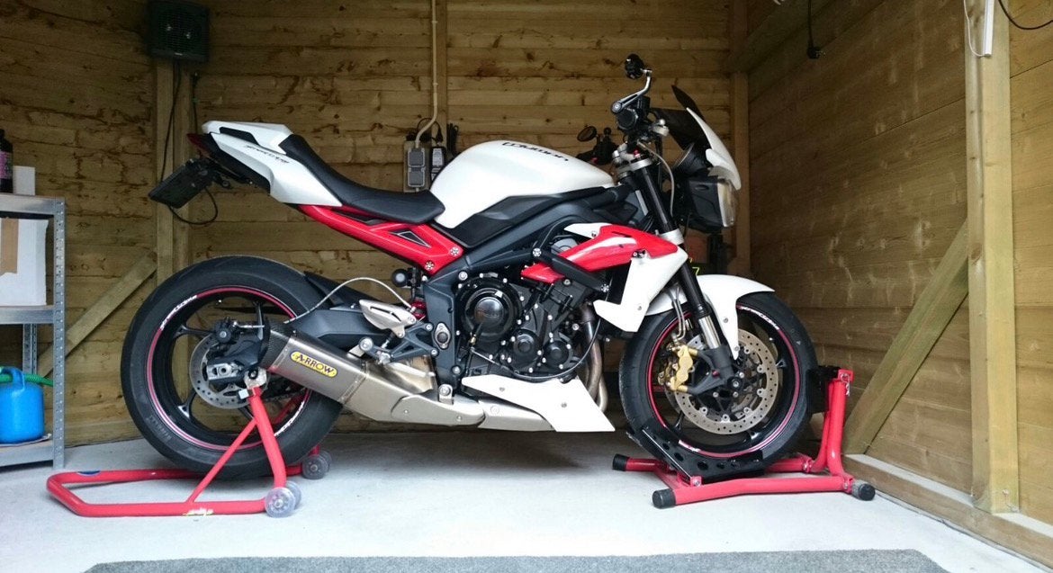 Triumph Street triple seat cover 2013-2016, Motos, Enlèvement ou Envoi, Utilisé