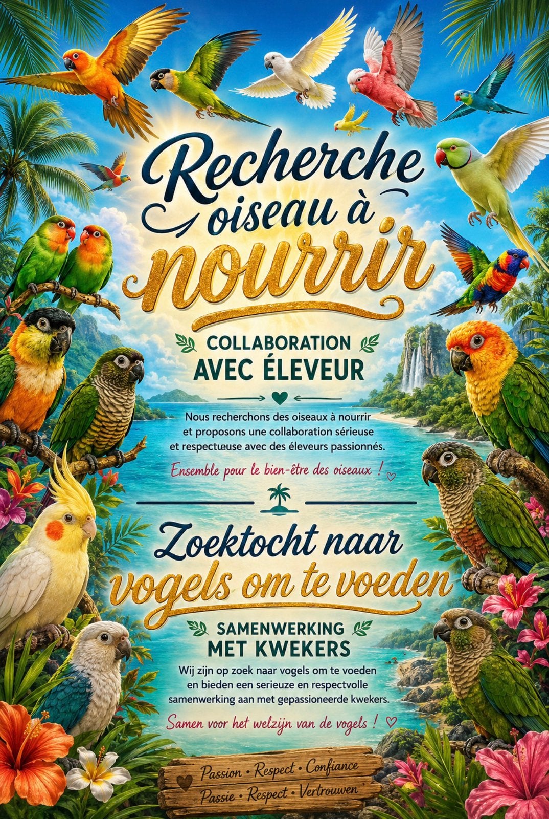 Recherche bébé oiseau, Animaux & Accessoires, Plusieurs animaux, Parleur
