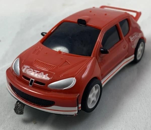 Carrera GO 61411 Peugeot 206 WRC Rally Slotcar 1:43 auto, Racebaan, Verzenden, Carrera, Zo goed als nieuw