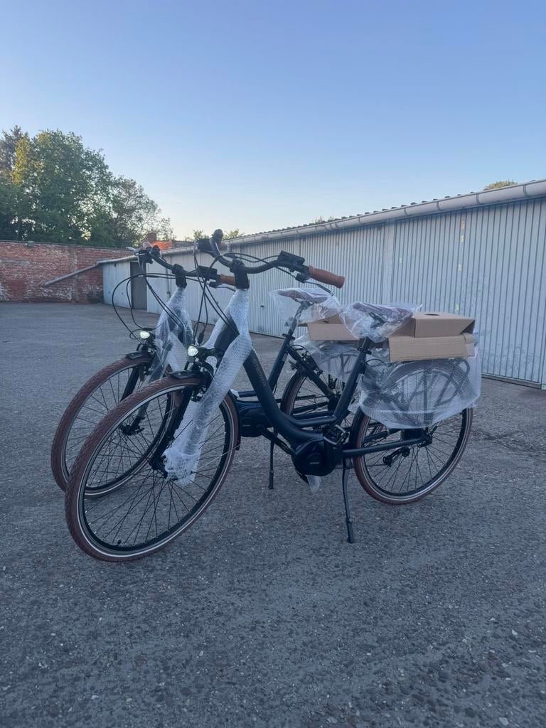 ETERRA ELEKTRISCHE FIETS MET MIDDENMOTOR, Fietsen en Brommers, Elektrische fietsen, Ophalen, Zo goed als nieuw