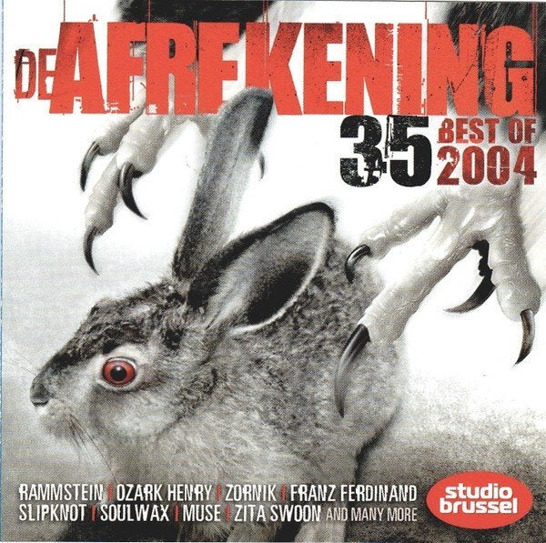 De Afrekening 35 (Best Of 2004), CD & DVD, CD | Compilations, Enlèvement ou Envoi, Comme neuf, Rock et Metal