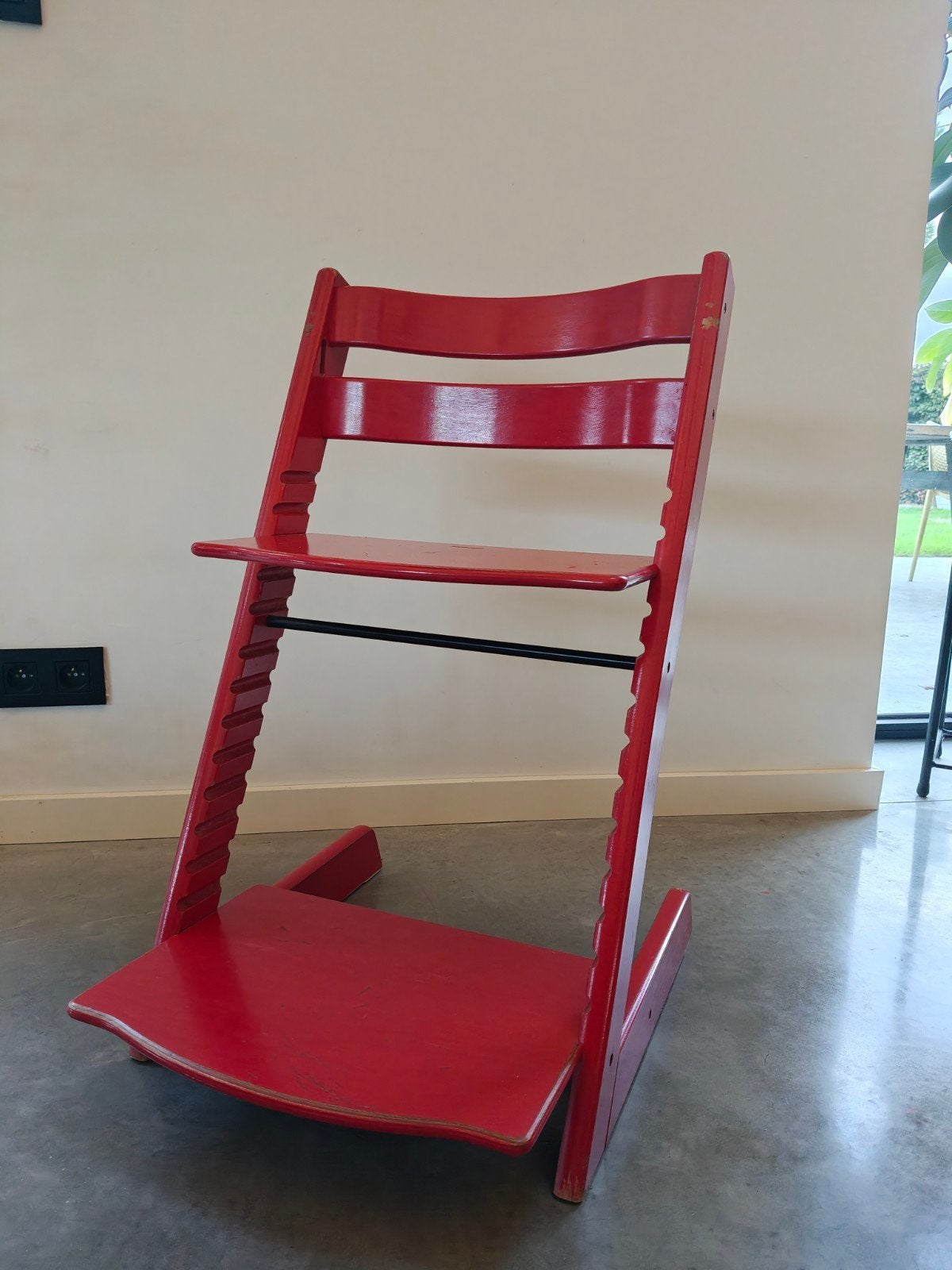 Tripp Trapp Stokke (meegroei) kinderstoel, Enlèvement, Utilisé, Chaise évolutive, Coulissant