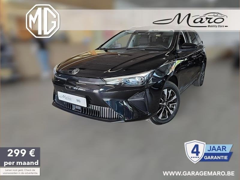 MG MG5 61kWh Comfort Long Range, Automaat, Zwart, USB, Break
