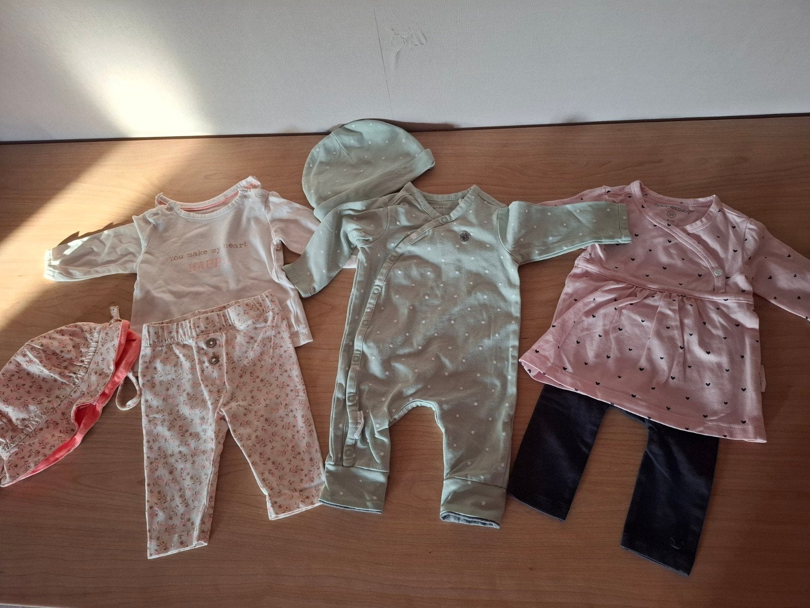 3 setjes zeer goede staat, Kinderen en Baby's, Babykleding | Maat 50, Ophalen