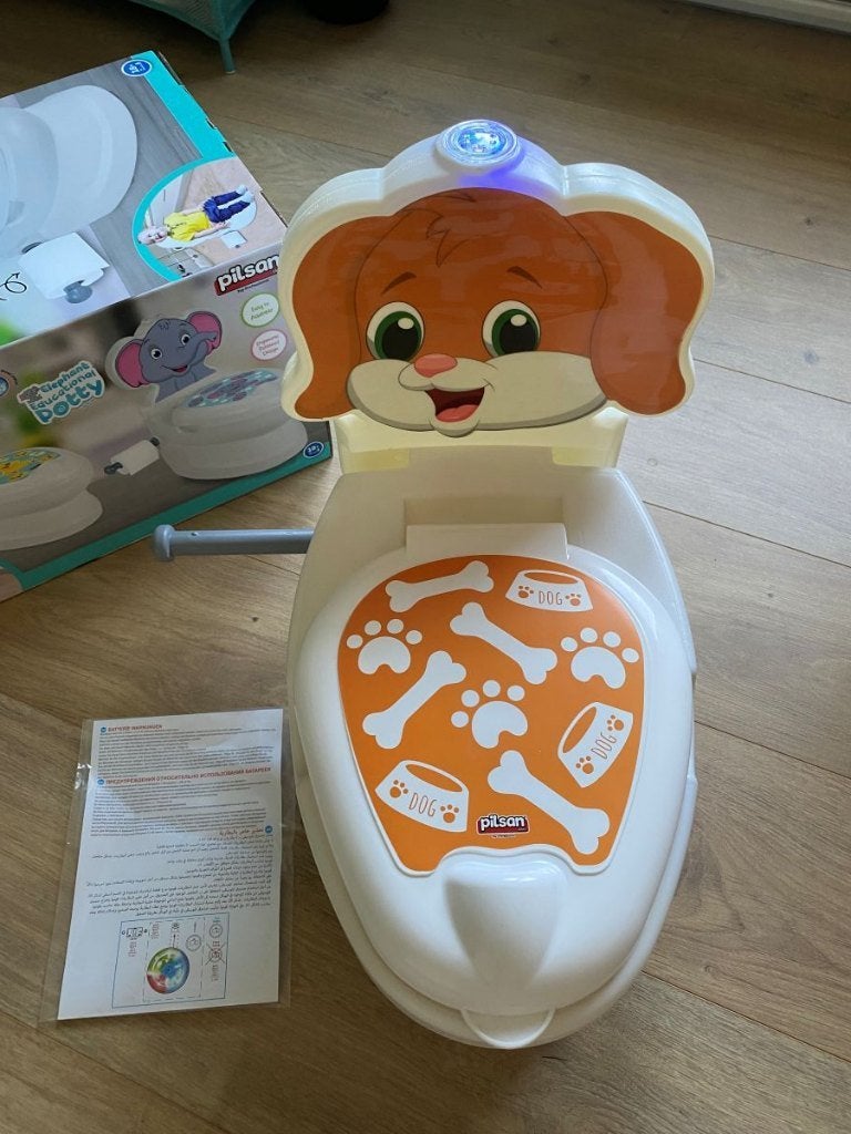 Pilsan Dog Educatief Plaspot met Licht & Geluid (Incl Doos), Enfants & Bébés, Bains & Soins, Enlèvement, Comme neuf, Autres types