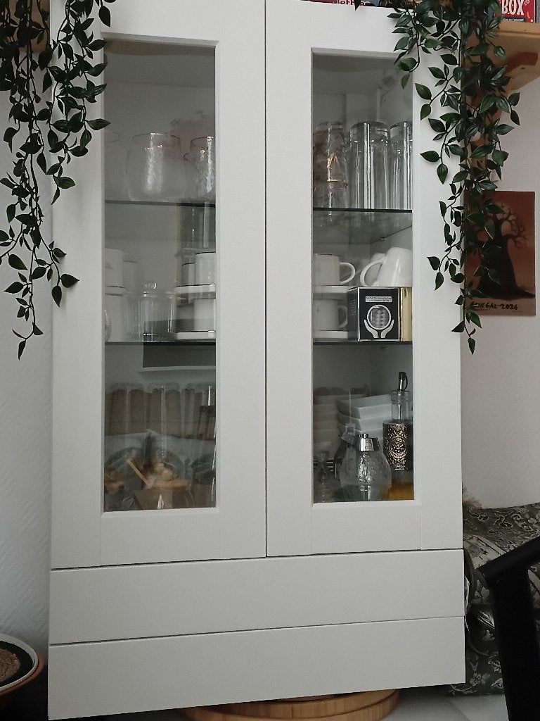 Petit meuble vitrine, Enlèvement, Utilisé, Avec tiroir(s)