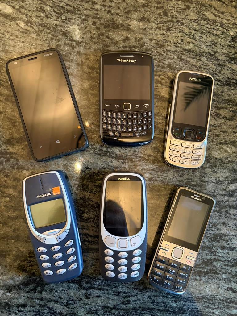 Diverse vintage gsm’s, Telecommunicatie, Ophalen of Verzenden, Gebruikt