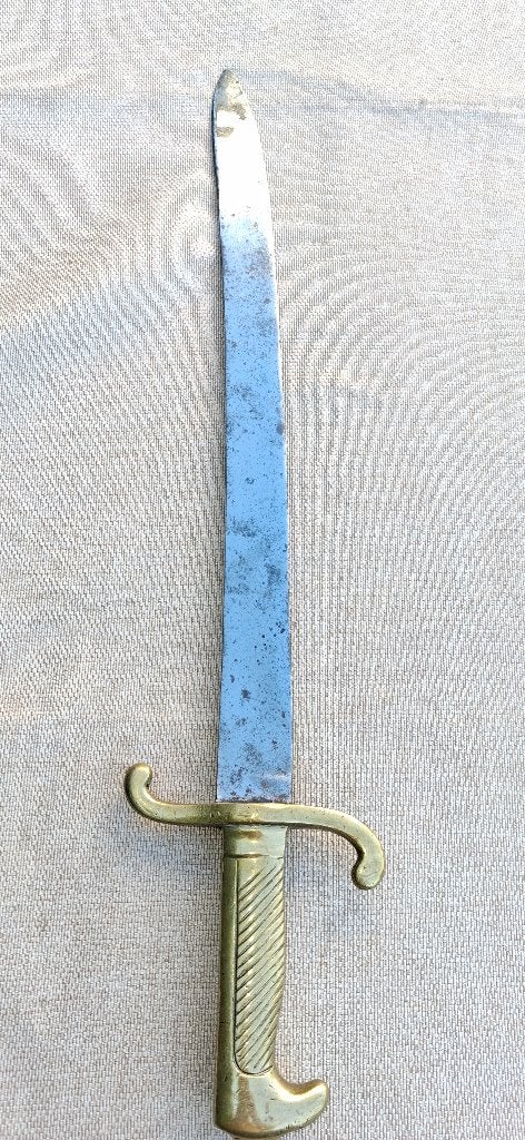 Couteau de faschinenmesser prussien m1864, Collections, Enlèvement ou Envoi, Armée de terre, Couteau ou Poignard