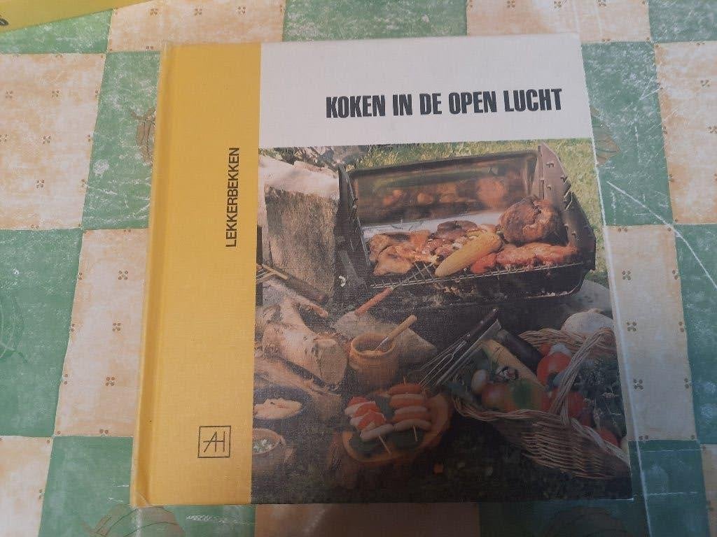"koken in open lucht" vintage kookboek van artis historia, Boeken, Ophalen of Verzenden